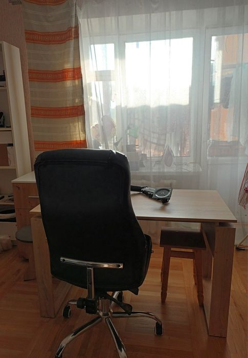 Стіл письмовий офісний стол комп'ютерний дерев'яний стіл столик