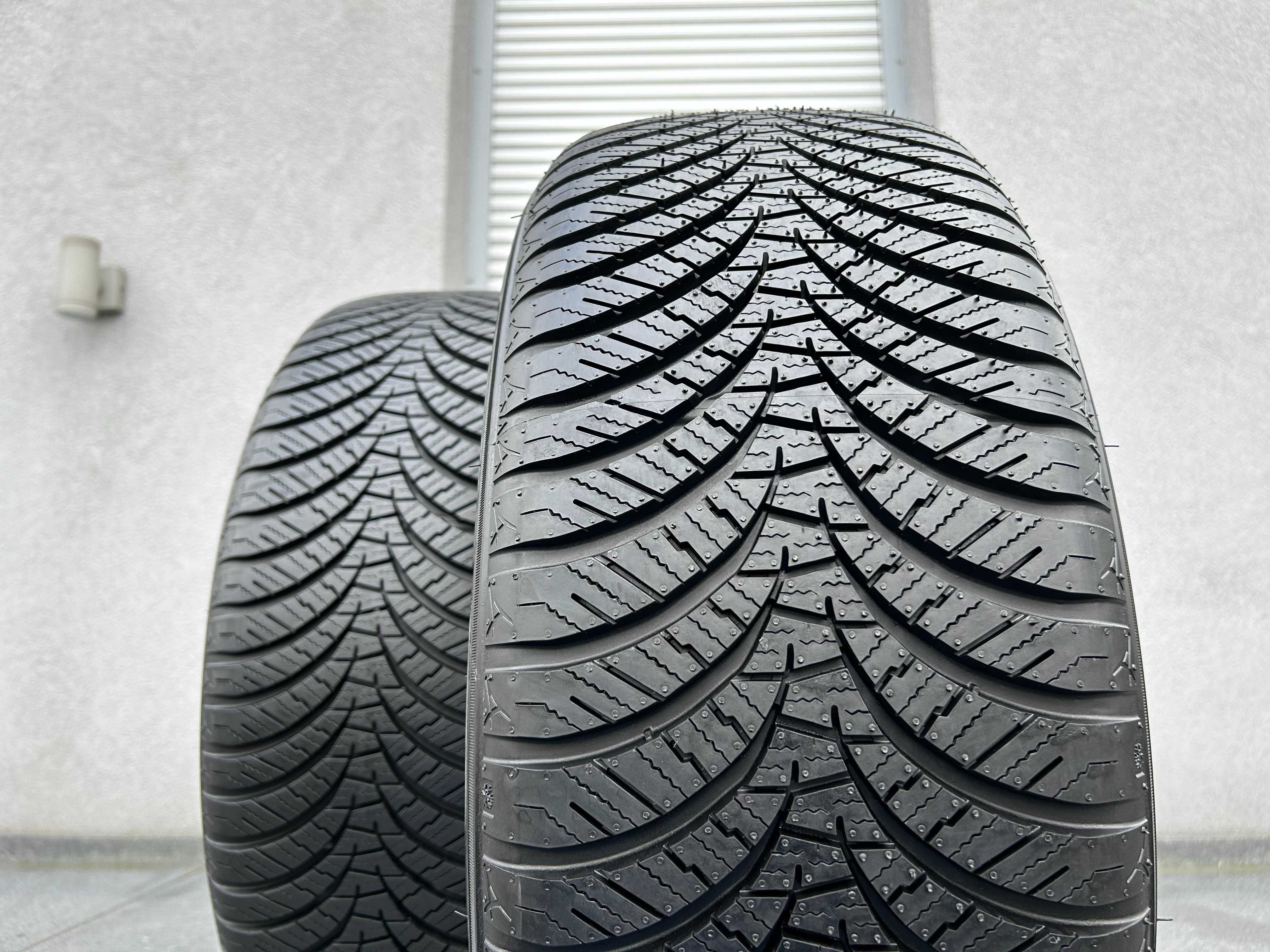 2szt całoroczne 215/55R17 Falken 8,2mm 2021r świetny stan! 4S740 gwar