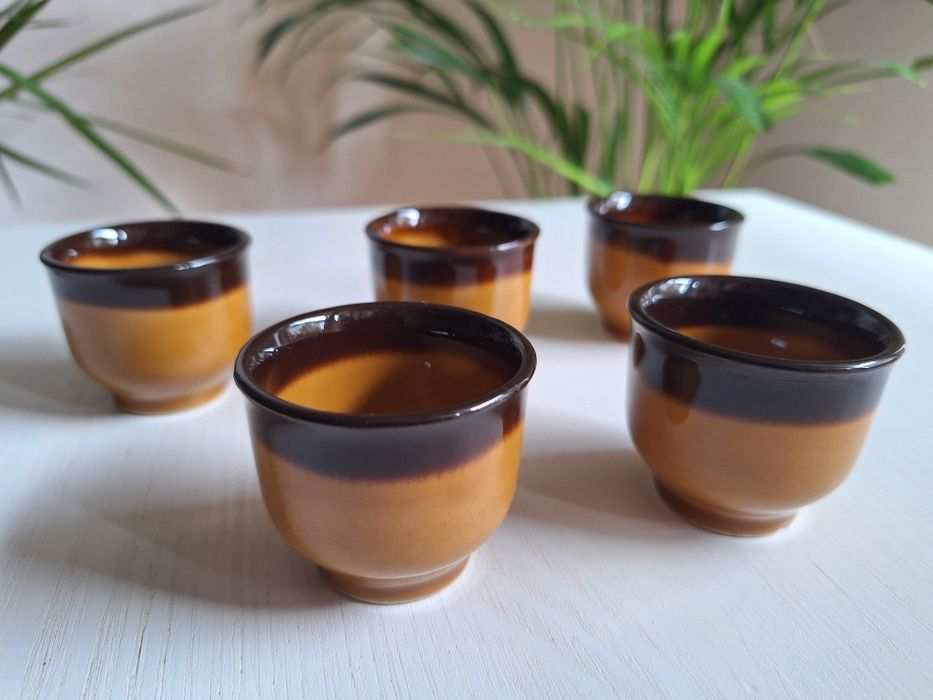 Kieliszek podstawka na jajko prl 5 szt