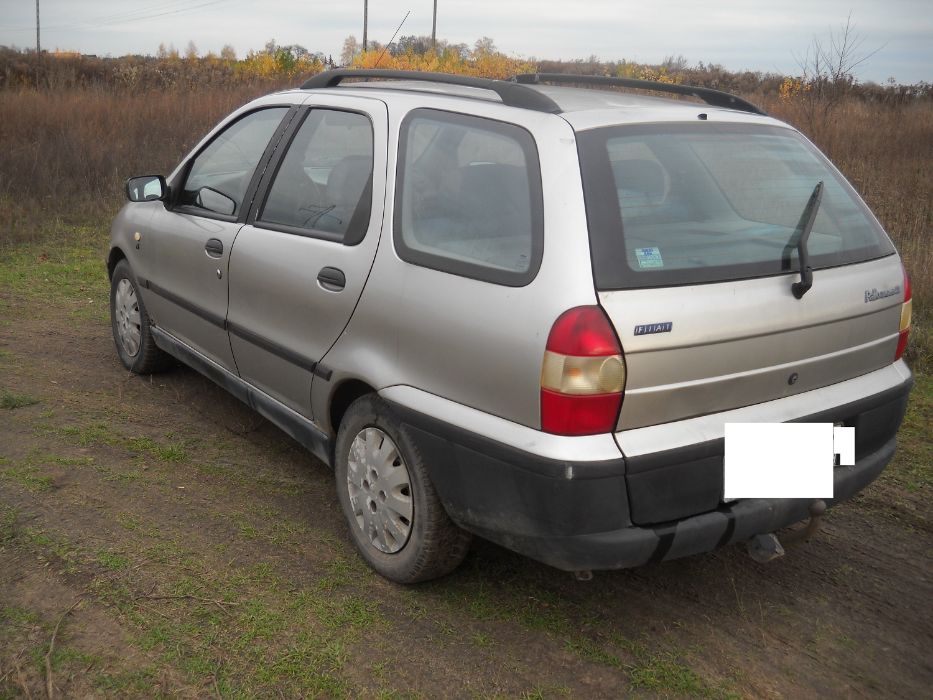 Fiat Palio Weekend kombi benzyna 8V na części srebrny