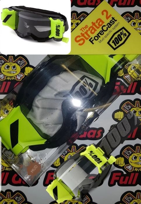 Мото окуляри з перемоткою Strata 2