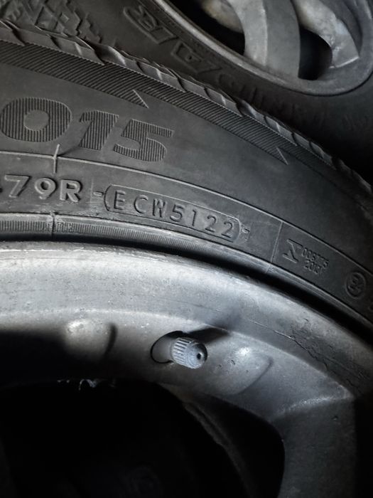 Продам 4 диски з резиною ML w163 5/122/17