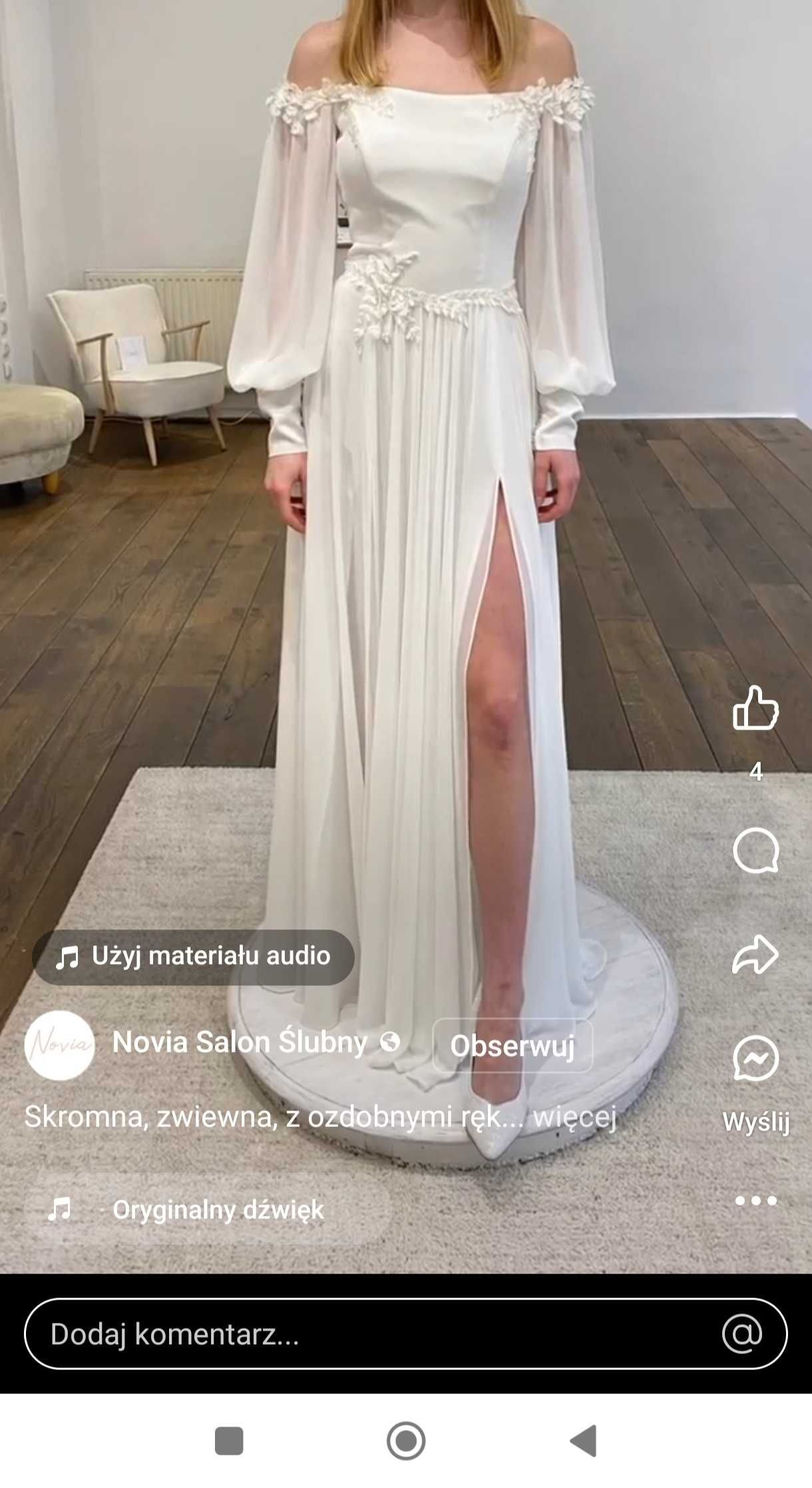 Suknia ślubna AURA