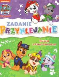 Psi patrol. Zadanie przyklejanie. Ruszaj z Psim... - praca zbiorowa