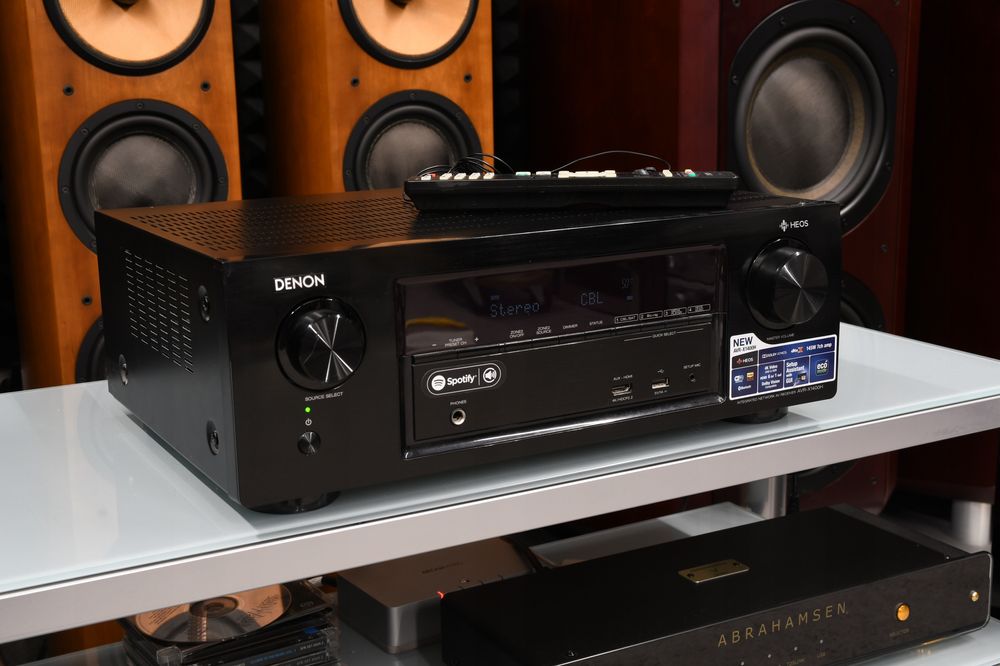 amplituner wzmacniacz do kina domowego stereo Denon AVR-X1400H Atmos