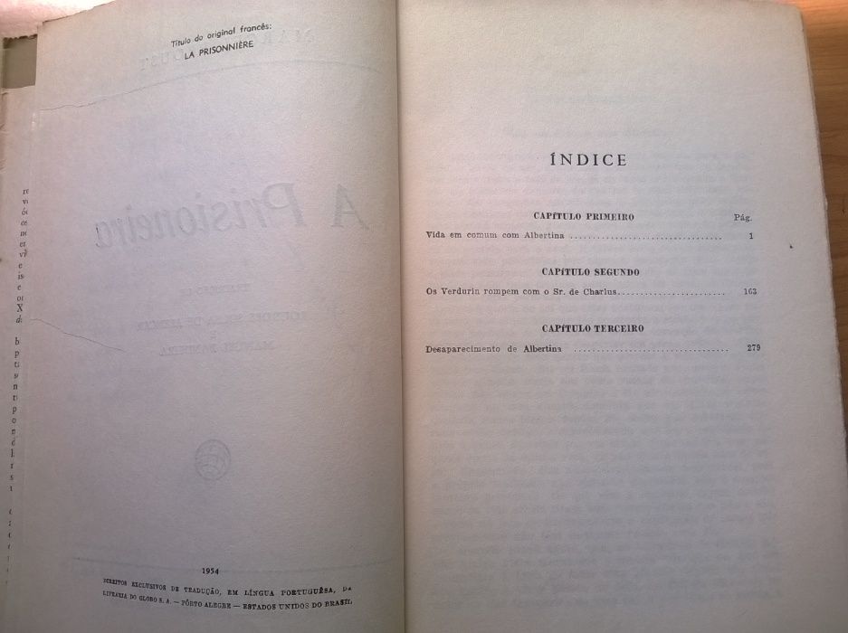 A Prisioneira - Marcel Proust (Vol 5 de Em Busca do Tempo Perdido)