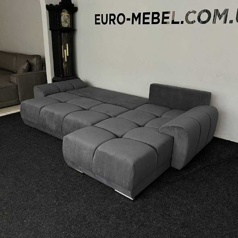 БЕЗКОШТОВНА ДОСТАВКА Кутовий новий розкладний диван єврокнижка Європа