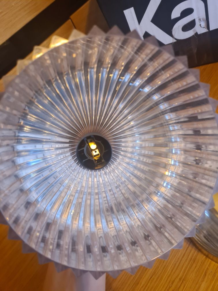KARTELL Kinkiet E' kryształowy designer Ferruccio Laviani + żarówka