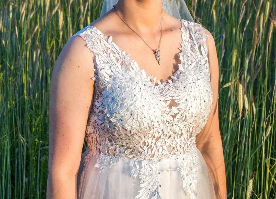 Suknia ślubna roz M