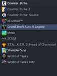 Steam Акаунт с играли