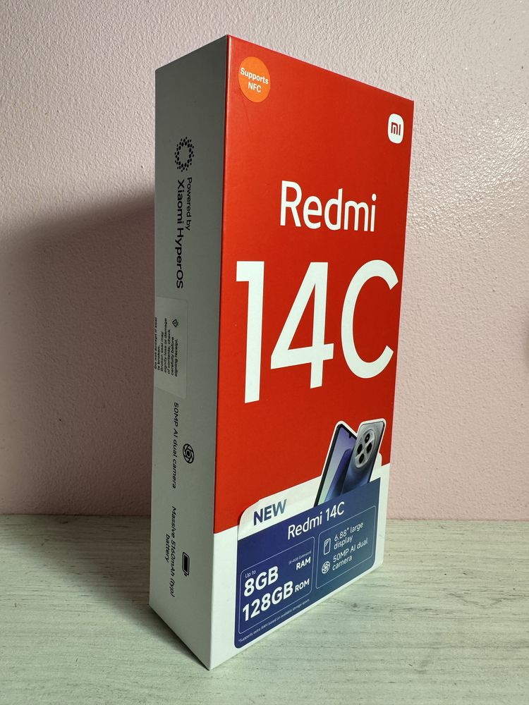 Smartfon Xiaomi Redmi 14C 8/128 nowy