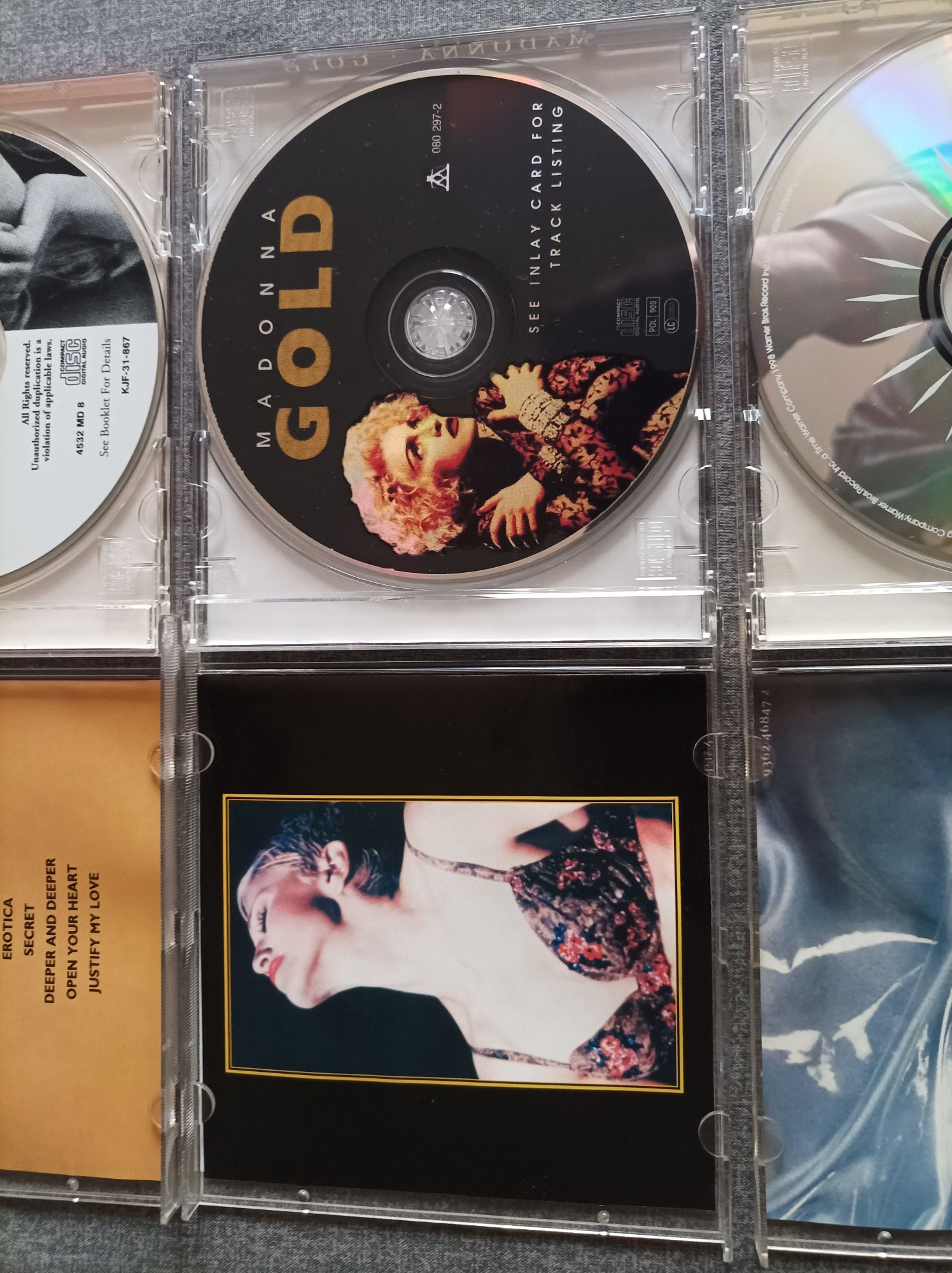 15 - Madonna - Gold , Dance Collection - 3 x CD