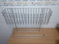 Suporte para rolos de papel de cozinha