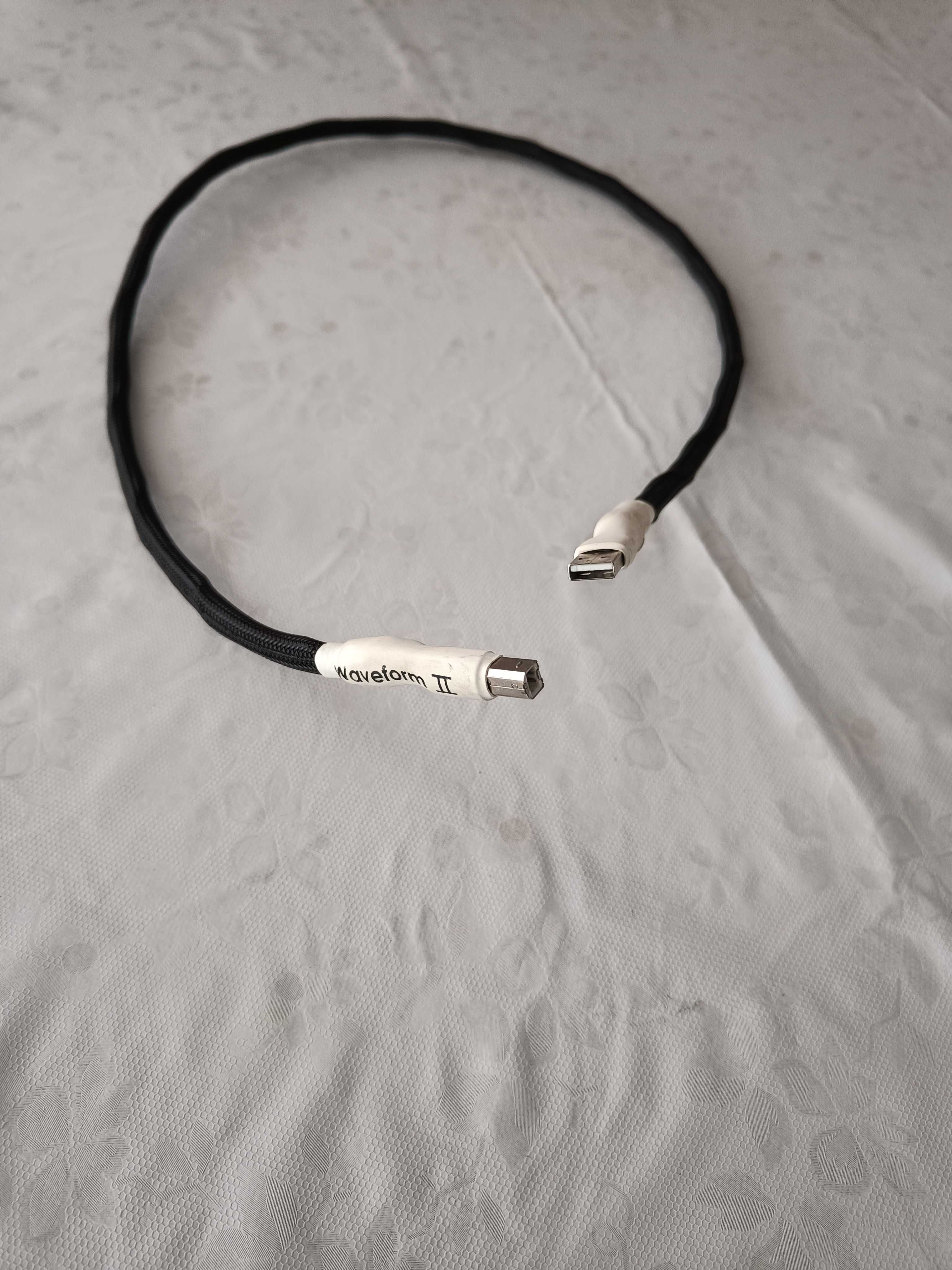 tellurium q silver diamond USB A-B kabel przewód