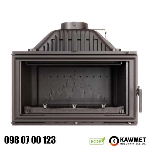 Камінна топка камін KAWMET W15 (13.5 kW) ECO В наявності Львів Монтаж