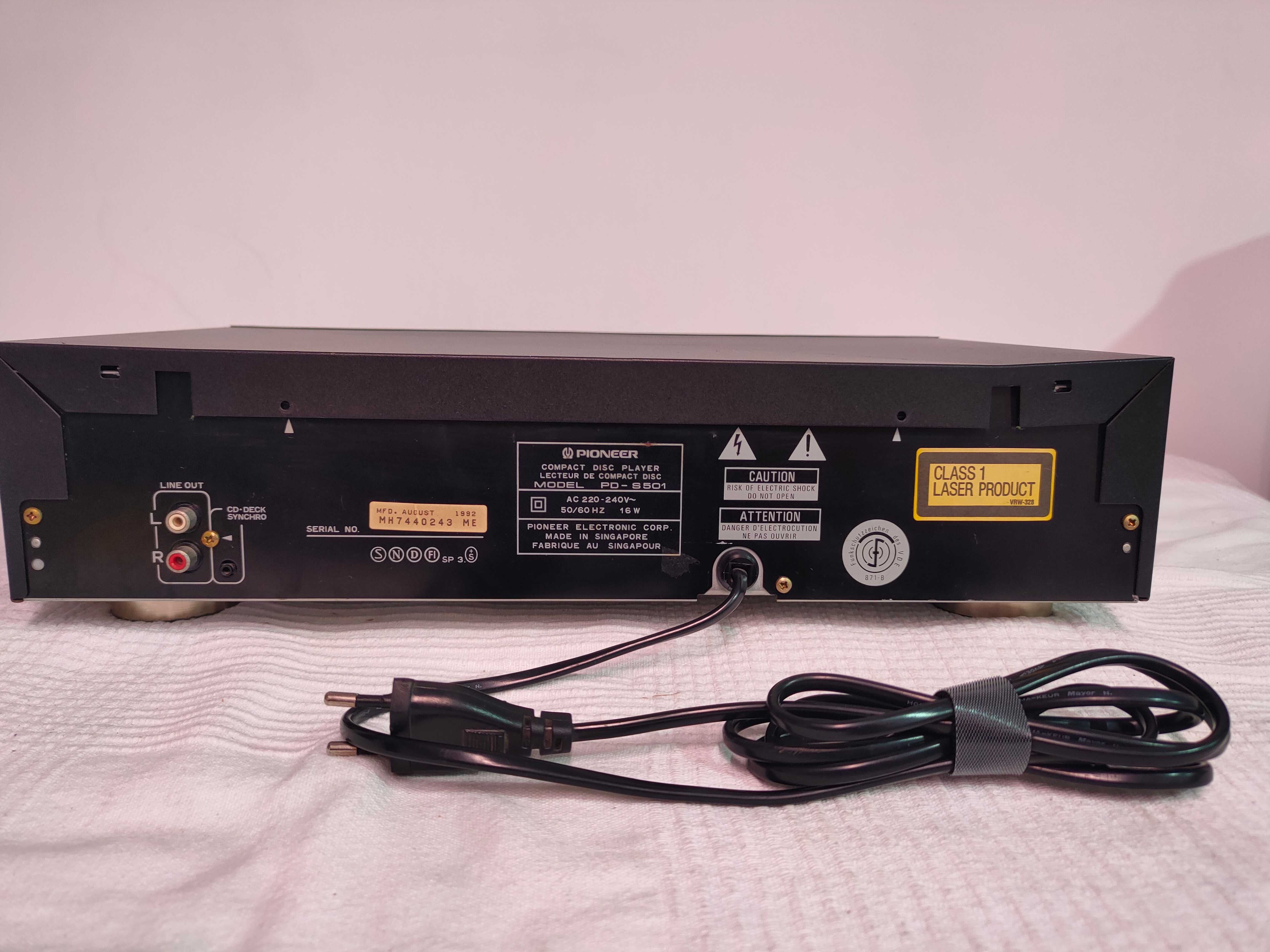 Odtwarzacz CD Pioneer PD-S501