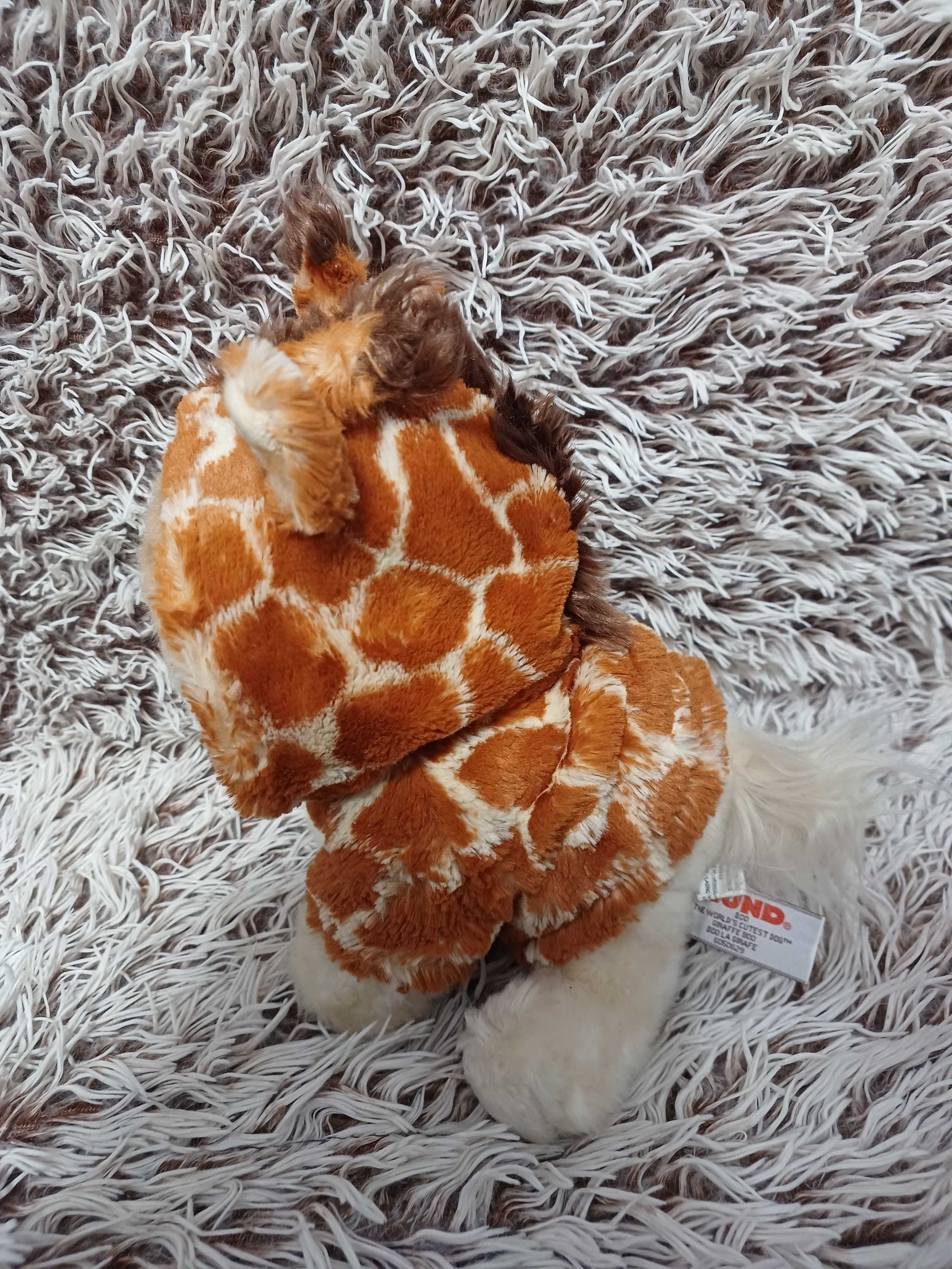 Песик Gund в милому костюмі жирафки