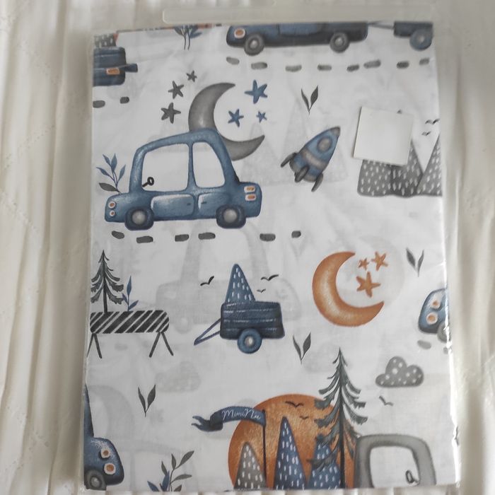 Komplet pościeli autka samochody 100x135 bawełna