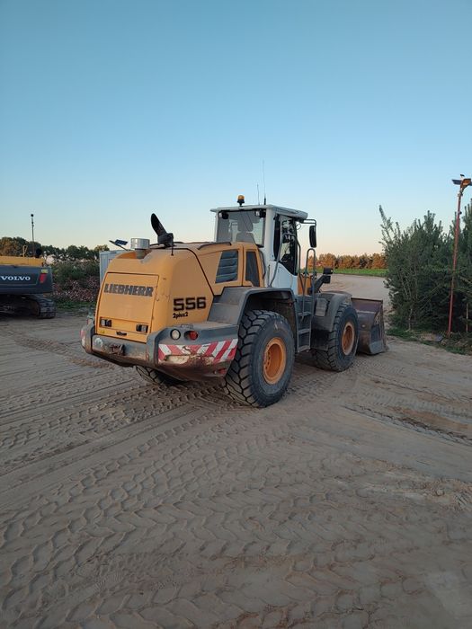 Ładowarka kołowa liebherr 556 waga pfreundt