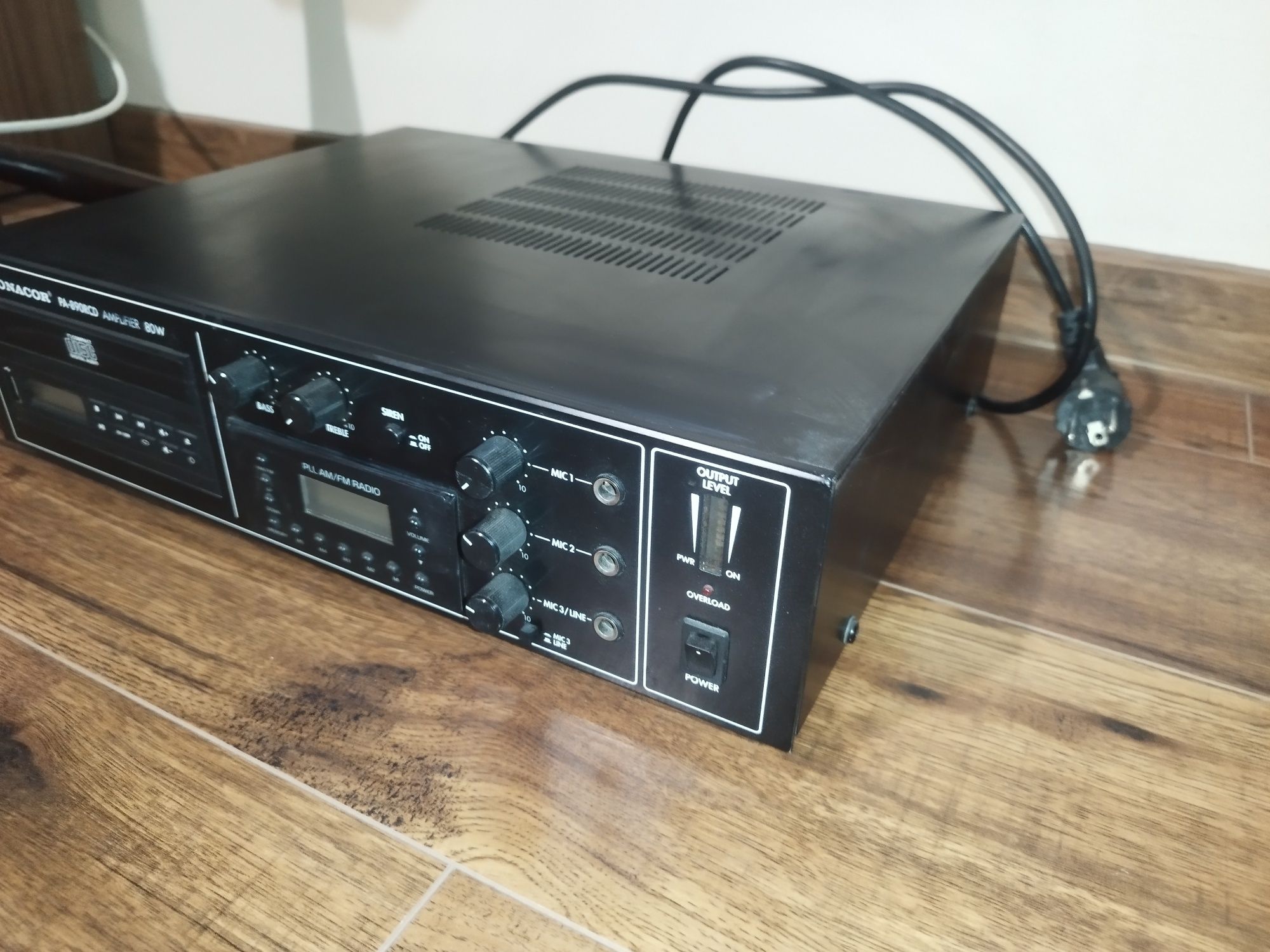 Wzmacniacz Monacor PA-890RCD