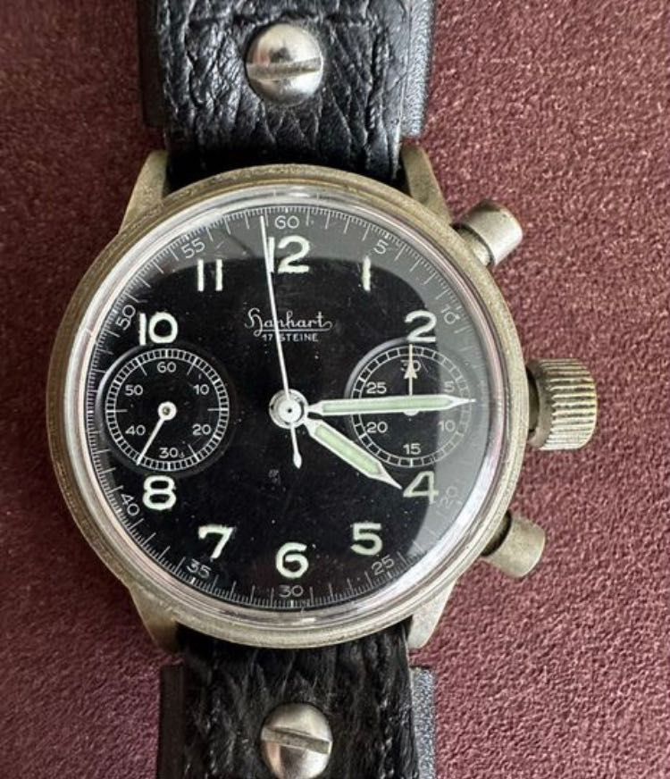 Hanhart
Chrono Flyback - WW2 Luftwaffe - Flieger Uhr