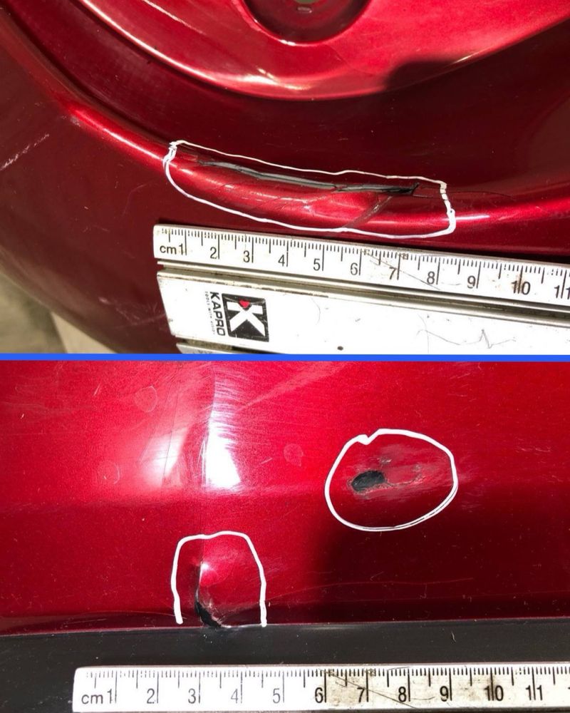 Бампер задний Mazda CX5 CX-5 2 \ 2017 2018 2019 2020 2021 2022 г. /