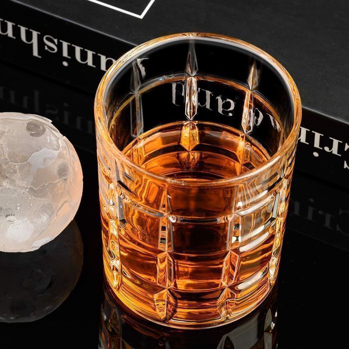 Szklanki do Whisky Rumu 300ml Zestaw 2 sztuk