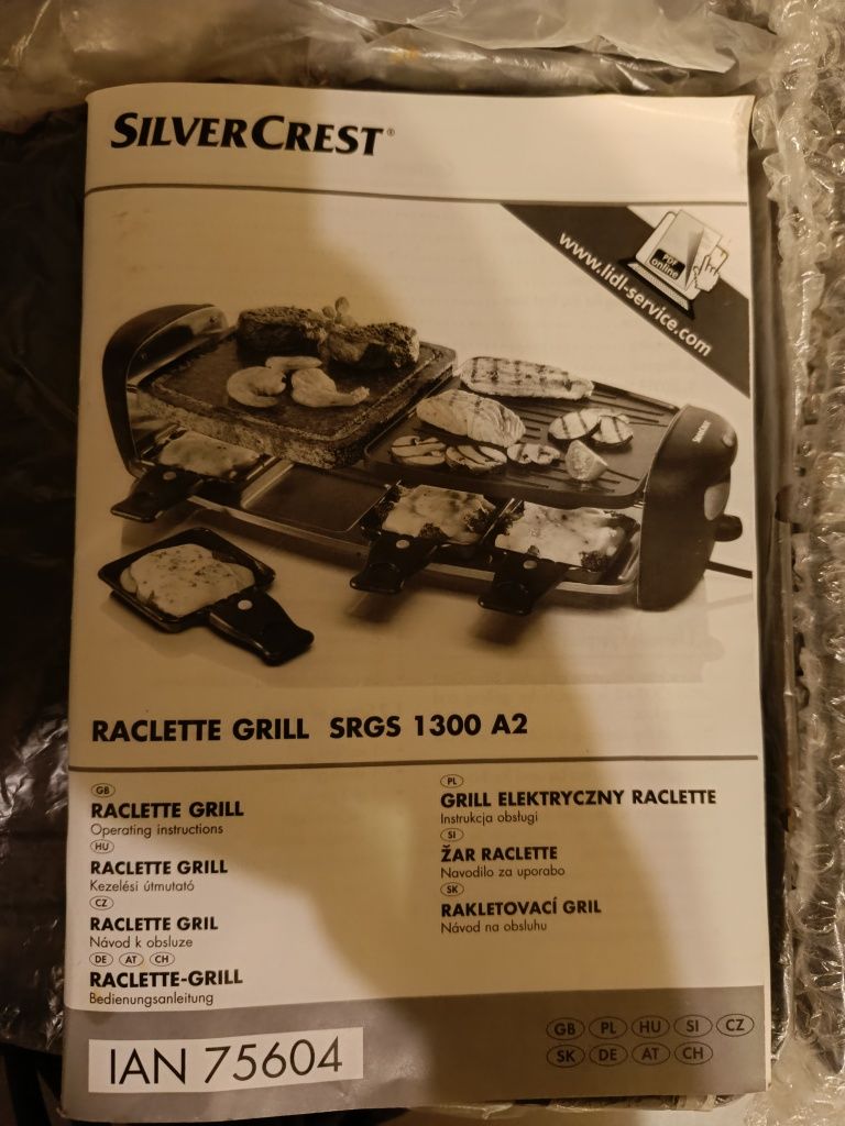 Grill elektryczny Raclette silvercrest