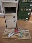 Stary komputer z 1998 roku Windows 3.1 Ms Dos Norton Commander  NTT