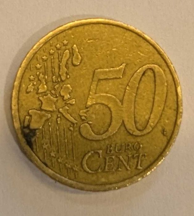 Moeda 50 cêntimos - 1999 (RF)