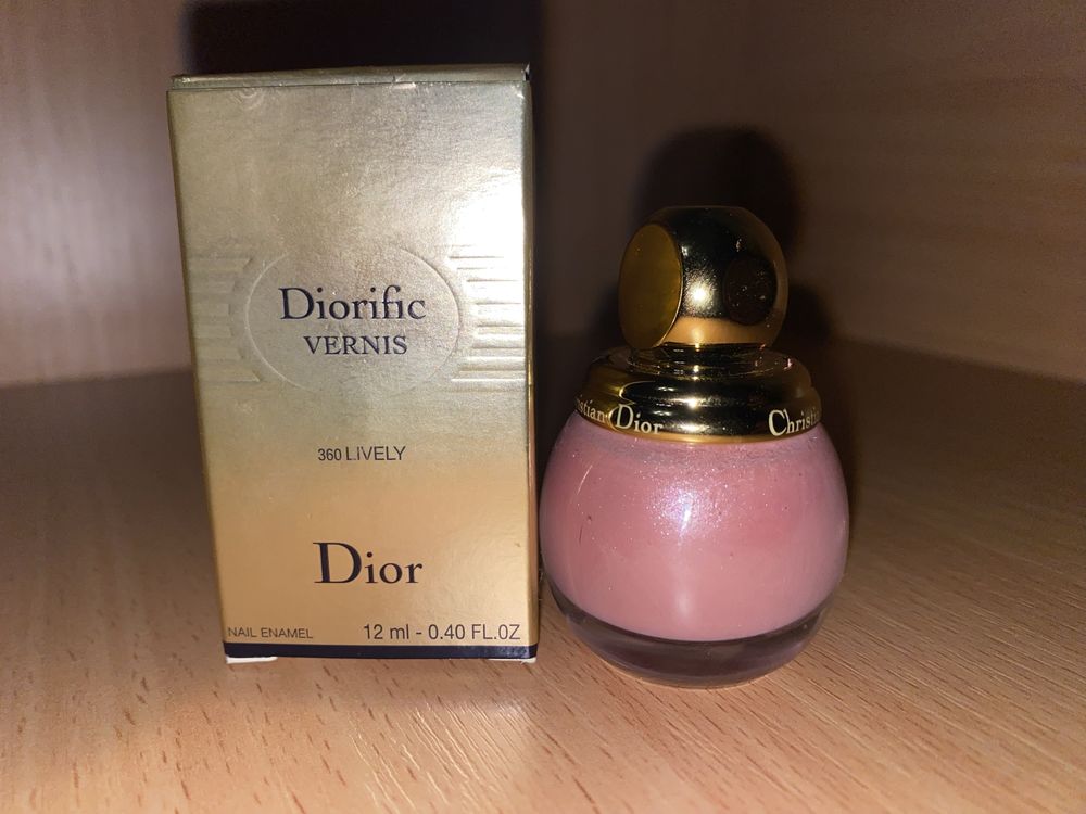 Оригінальний Christian Dior Лак для нігтів Dior Diorific 360 lively