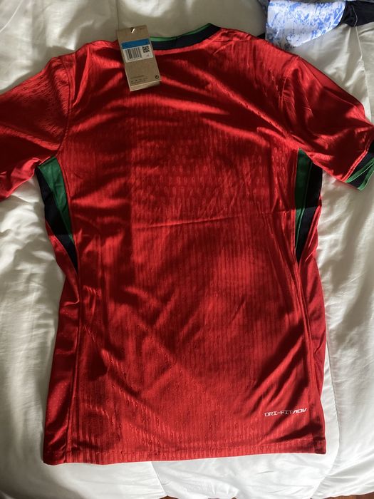 T shirt oficial de jogo de Portugal euro 2024