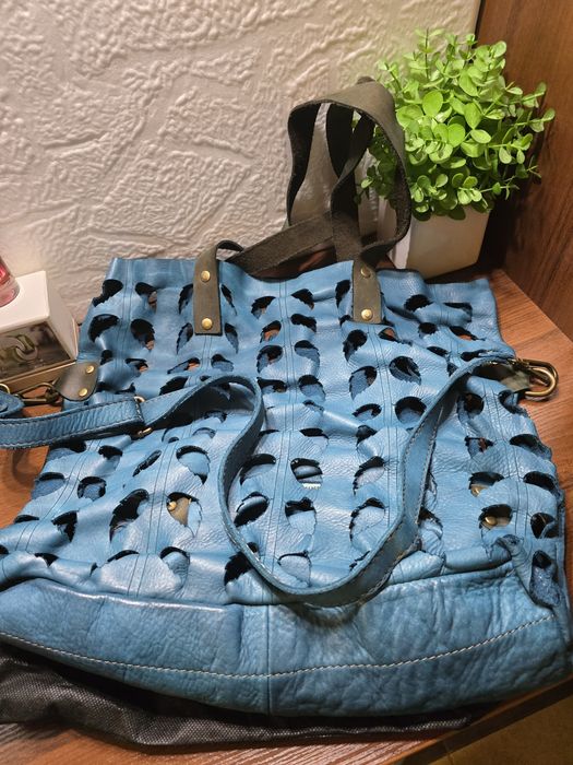 Сумка-шоппер, Італія, натуральна шкіра