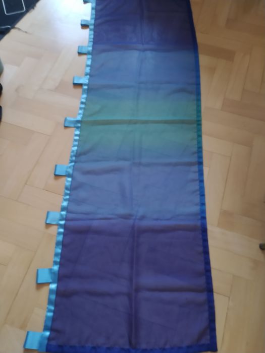 Przejrzysta zasłonka zazdroska ombre