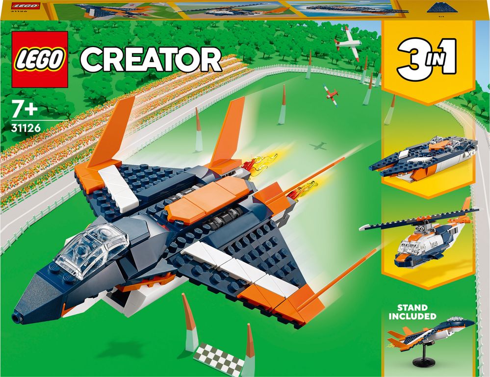 Конструктор LEGO Creator Надзвуковий літак (31126) Лего