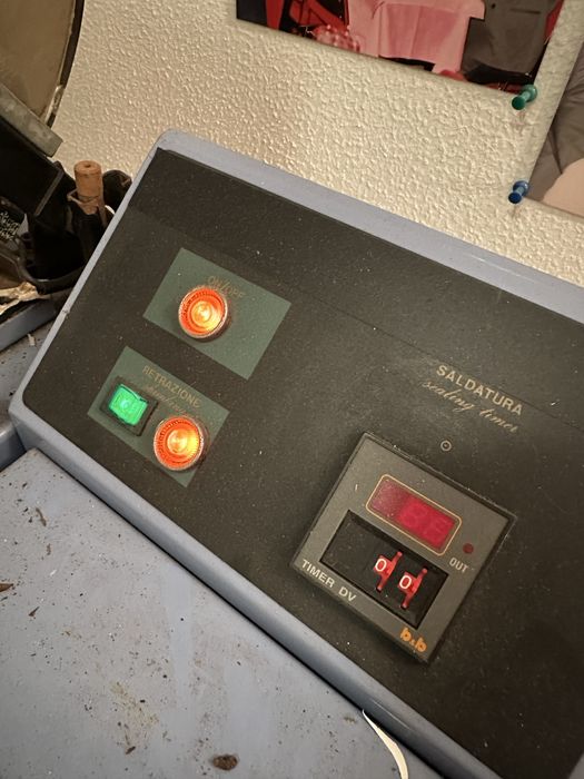 Maquina plastificar embalamento industrial