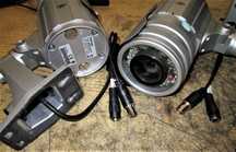 2 camaras de videovigilancia