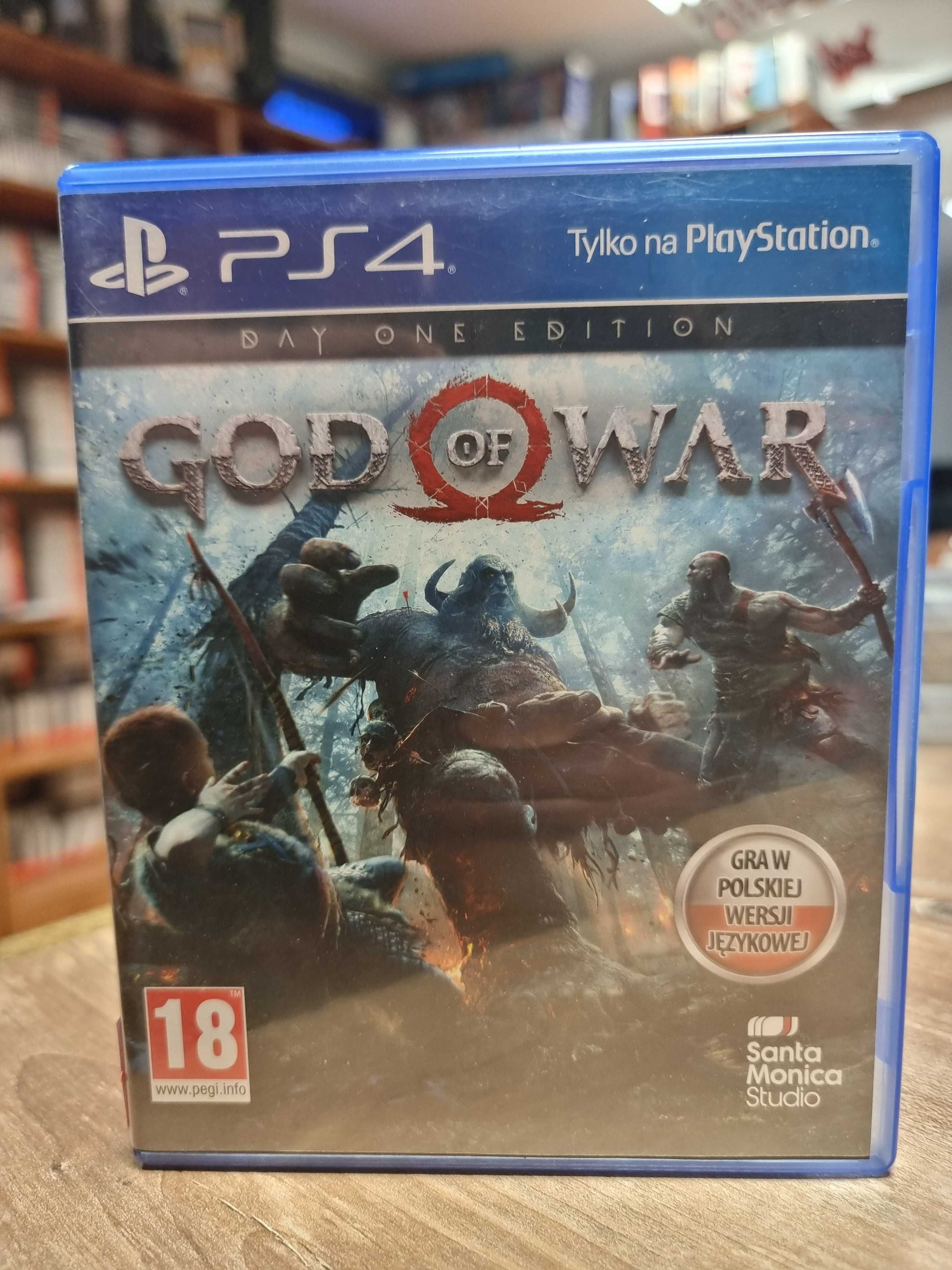 God of War PS4 PL, Sklep Wysyłka Wymiana