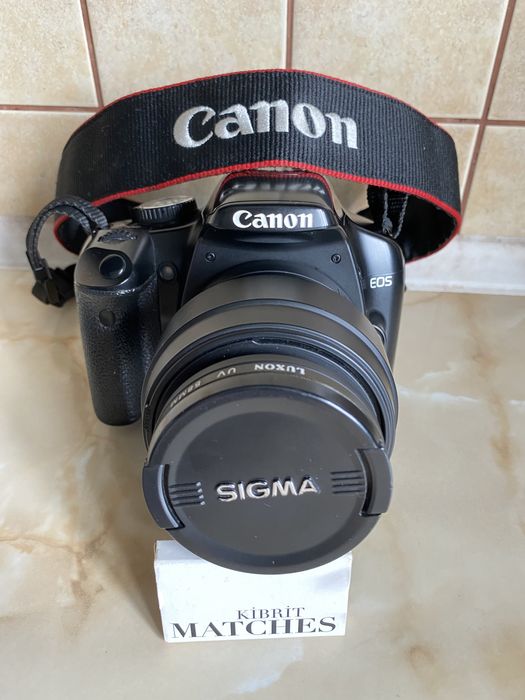 Canon D450 оптика Sigma luxon 58mm + фильтр