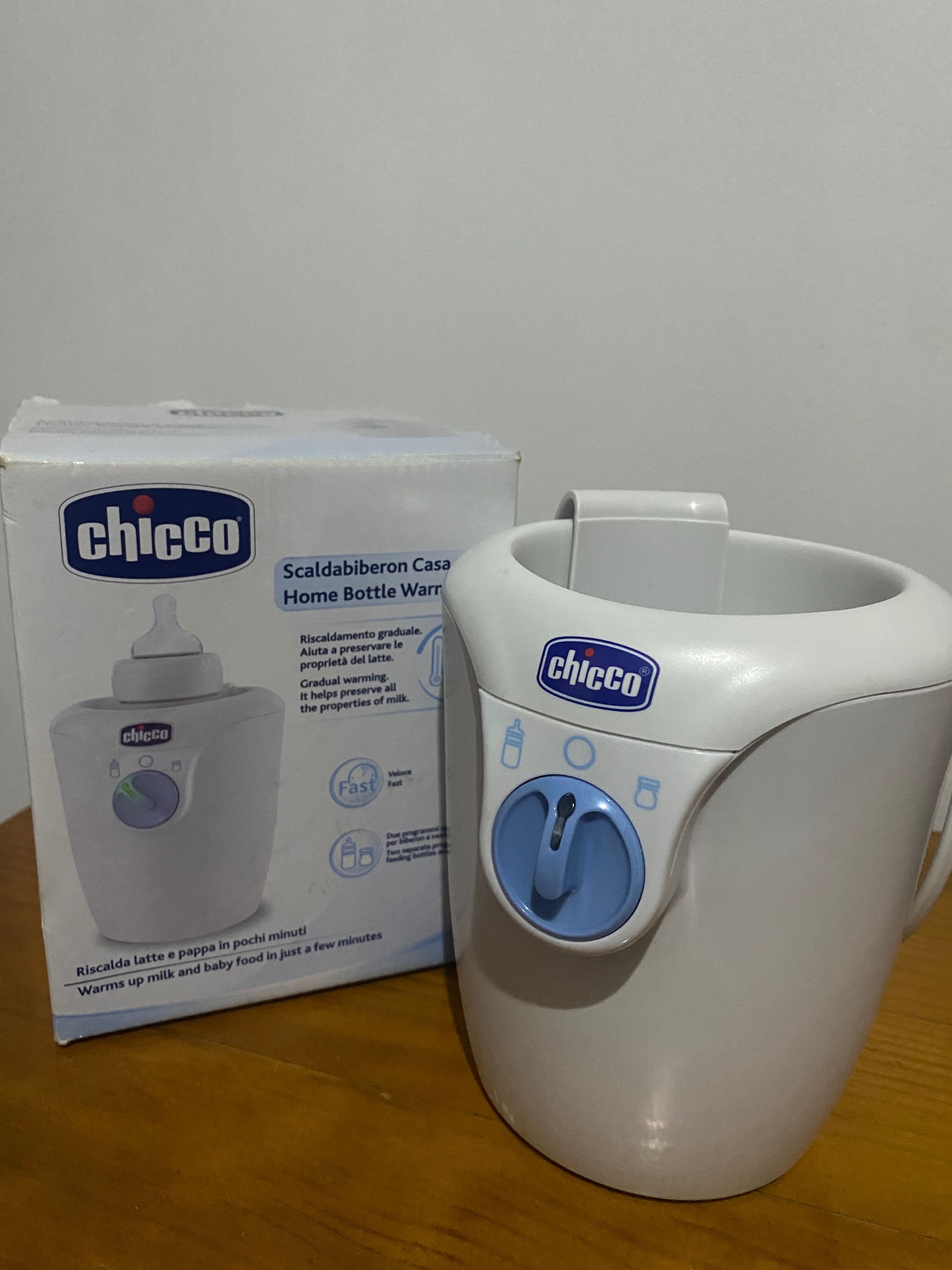 Aquecedor de biberões chicco