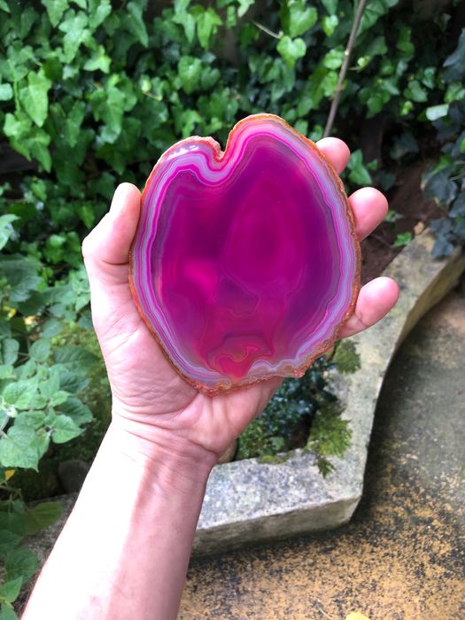 Pedra Ágata natural