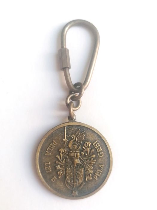 Porta-chaves em metal da G. N. R. Guarda Nacional Republicana