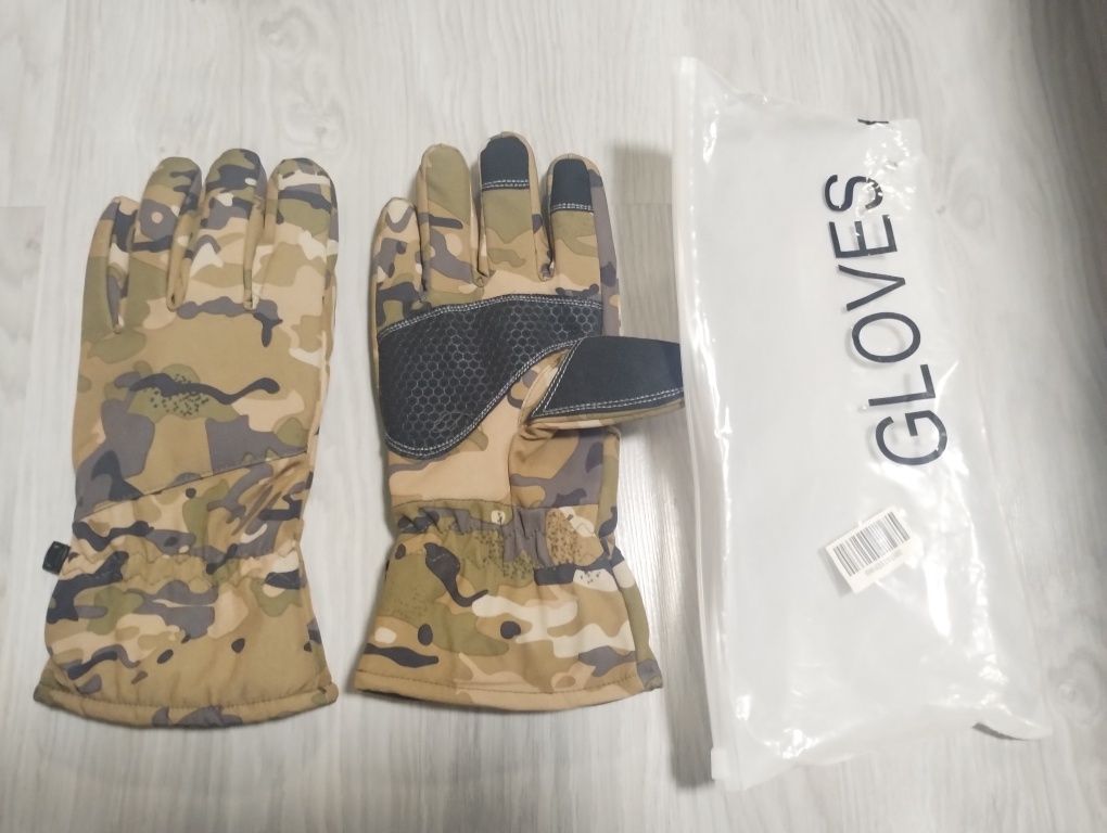 Зимові рукавиці тактичні сенсорні soft L перчатки