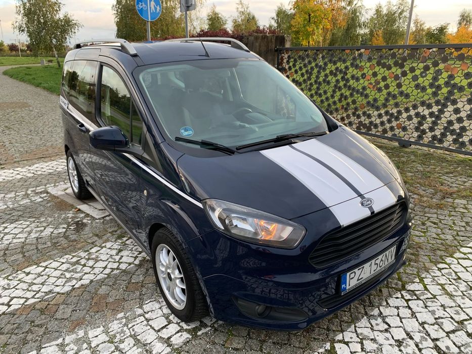 Ford Tourneo Courier Duża Navi dot., Salon PL, Stan BDB