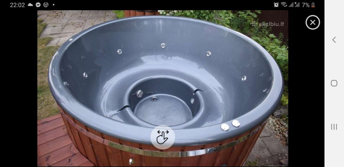 Balia ogrodowa Ruska BAN Jacuzzi hot tub