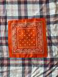 Chusta Bandana Ciemnopomarańczowa