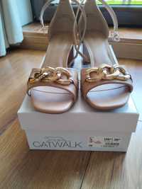 Sandały damskie beżowe Catwalk