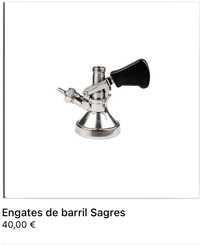 Engate barril sagres