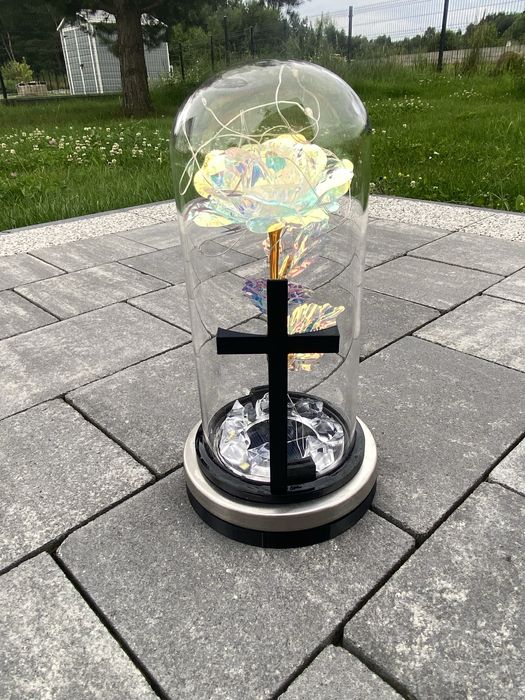 Znicz Solarny Wieczna Róża Pamięci