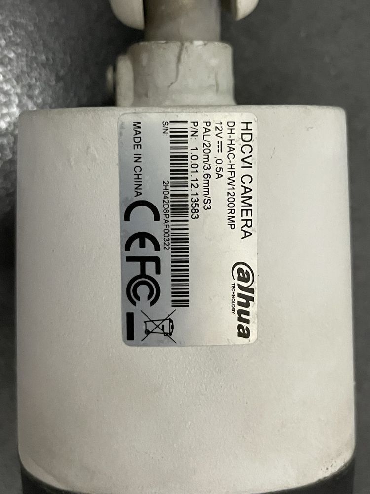 Vendo camara cctv Dahua Hcvi HFW1200RMP